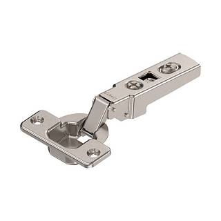 CLIP zawias standard. 100°,  Drzwi nakładane,  bez sprężyny,  puszka: na     wkręty+niklowany*P/U: 50/250 ( 70M2550.TL)   BLUM