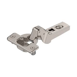 CLIP zawias standard. 100°,  Drzwi wpuszczane,  bez sprężyny,  puszka:     wciskana+niklowany*P/U: 50/250 ( 70M2780.TL)   BLUM