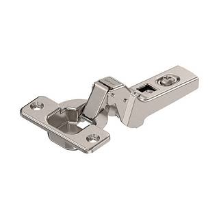 CLIP zawias standard. 100°,  Drzwi wpuszczane,  puszka: na     wkręty+niklowany*P/U: 250 ( 71M2750)   BLUM