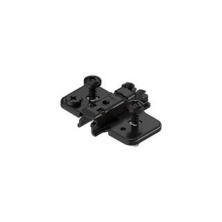 CLIP prowadnik,  krzyżakowy,  3 mm,  Stal,  EXPANDO (zamont. specj. wkręty z     kołkiem rozporowym),  RW: mimośród+czarny*P/U: 500 (174H7130E)   BLUM