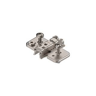 CLIP prowadnik,  krzyżakowy,  3 mm,  Stal,  EXPANDO (zamont. specj. wkręty z     kołkiem rozporowym),  RW: mimośród+niklowany*P/U: 50/500 (174H7130E)  BLUM