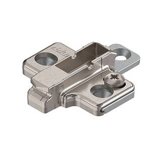 CLIP prowadnik krzyżakowy 3 mm Cynk Wkręty RW: 2-częściowy+niklowany*P/U: 50/250 (175H7130) BLUM