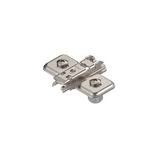 CLIP prowadnik,  krzyżakowy,  0 mm,  Stal,  wciskany,  RW: otwór     podłużny+niklowany*P/U: 500 (174L6100.05)   BLUM