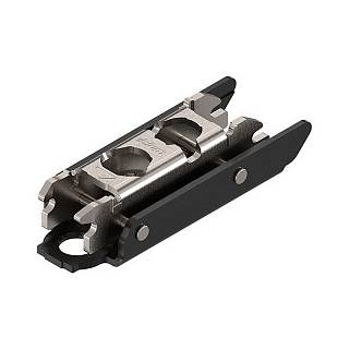 CLIP prowadnik,  prosty,  3 mm,  Stal,  Wkręty,  RW: mimośród+czarny*P/U: 500 (175H3130)   BLUM