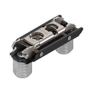 CLIP prowadnik,  prosty,  0 mm,  Stal,  wciskany,  RW: mimośród+czarny*P/U:     500 (177H3100)   BLUM