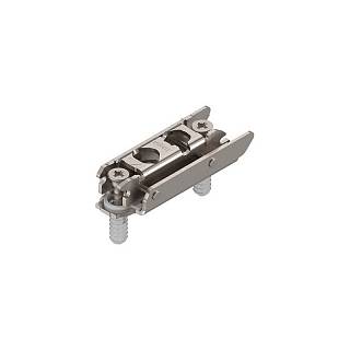 CLIP prowadnik,  prosty,  3 mm,  Stal,  EXPANDO (zamont. specj. wkręty z     kołkiem rozporowym),  RW: mimośród+niklowany*P/U: 500 (177H3130E)   BLUM