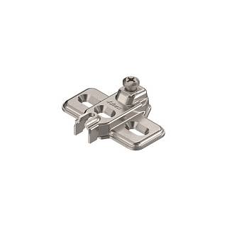 MODUL prowadnik,  krzyżakowy,  3 mm,  Stal,  Wkręty,  RW: otwór     podłużny+niklowany*P/U: 500 (193L6130)   BLUM