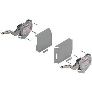 AVENTOS HK-S do małych frontów uchylnych siłownik (Zestaw) współczynnik mocy=400-1000 przy 2 szt.+jasnoszary/inox*P/U: 1 (20K2C00) BLUM