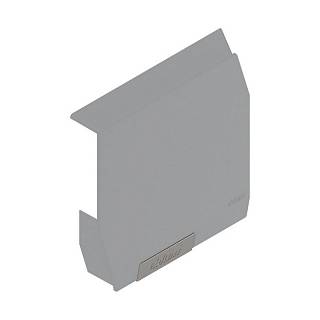 AVENTOS HK-S do małych frontów uchylnych,  zaślepka,  z zamontowaną małą     zaślepką,  lewa+jasnoszary/inox*P/U: 40 ( 20K8A21.21)   BLUM