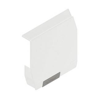 AVENTOS HK-S do małych frontów uchylnych,  zaślepka,  z zamontowaną małą     zaślepką,  lewa+jedwabiście biały/inox*P/U: 40 ( 20K8A21.21)   BLUM