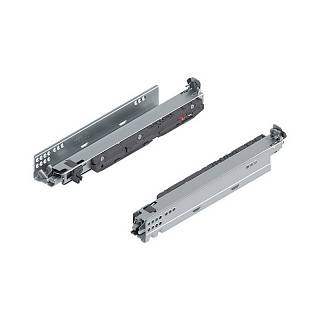 MOVENTO z BLUMOTION S,  pełny wysuw,  prowadnica,  40 kg,  dł.=350 mm,      wymaga sprzęgła,  lewa/prawa+cynkowana*P/U: 6 (760H3500S)   BLUM