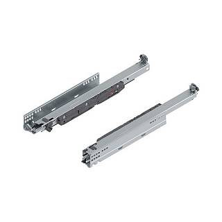 MOVENTO z BLUMOTION S,  pełny wysuw,  prowadnica,  40 kg,  dł.=450 mm,      wymaga sprzęgła,  lewa/prawa+cynkowana*P/U: 6 (760H4500S)   BLUM