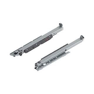 MOVENTO z BLUMOTION S,  pełny wysuw,  prowadnica,  40 kg,  dł.=450 mm,      wymaga sprzęgła,  montaż do dna,  lewa/prawa+cynkowana*P/U: 4 (760H4500SU)   BLUM