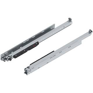 MOVENTO z BLUMOTION S,  pełny wysuw,  prowadnica,  60 kg,  dł.=750 mm,      wymaga sprzęgła,  lewa/prawa+cynkowana*P/U: 4 (766H7500S)   BLUM