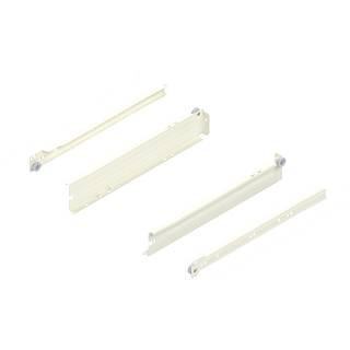 METABOX bok N (54 mm) Częściowy wysuw 25 kg dł.=350 mm wersja na wcisk lewy/prawy+R9001 kremowo-biała*P/U: 10 (320N3500C15MX) BLUM