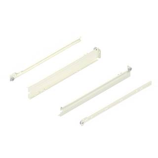 METABOX bok N (54 mm) Częściowy wysuw 25 kg dł.=450 mm wersja na wcisk lewy/prawy+R9001 kremowo-biała*P/U: 10 (320N4500C15MX) BLUM