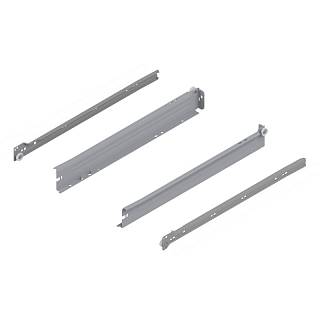 METABOX bok N (54 mm),  Częściowy wysuw,  25 kg,  dł.=450 mm,  wersja na     wcisk,  lewy/prawy+R7004 szara*P/U: 10 (320N4500C15)   BLUM