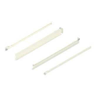 METABOX bok N (54 mm) Częściowy wysuw 25 kg dł.=550 mm wersja na wcisk lewy/prawy+R9001 kremowo-biała*P/U: 10 (320N5500C15MX) BLUM