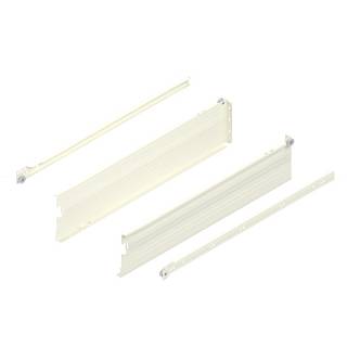 METABOX bok K (118 mm) Częściowy wysuw 25 kg dł.=550 mm wersja na wcisk lewy/prawy+R9001 kremowo-biała*P/U: 5 (320K5500C15MX) BLUM