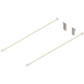 Reling podłużny METABOX (prawy/lewy) dł.=450 mm ZRR.8000 uchwyt relingu tylny w kpl.+R9001 kremowo-biała*P/U: 10 (ZRE.421S) BLUM