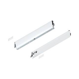 Bok szuflady TANDEMBOX,  wysokość M (83 mm),  dł.=600 mm,  lewy/prawy,  do     TANDEMBOX intivo/antaro,  do+biała*P/U: 1/6 (378M6002SA)   BLUM