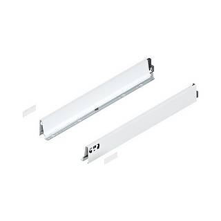 Bok szuflady TANDEMBOX,  wysokość M (83 mm),  dł.=650 mm,  lewy/prawy,  do     TANDEMBOX intivo/antaro,  do+biała*P/U: 1/6 (378M6502SA)   BLUM