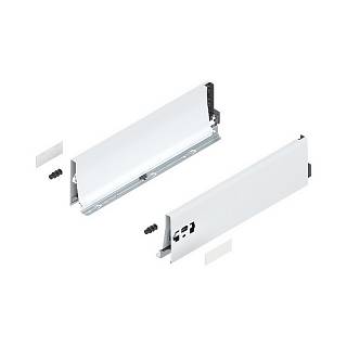 Bok szuflady TANDEMBOX,  wysokość K (115 mm),  dł.=400 mm,  lewy/prawy,  do     TANDEMBOX antaro,  do+biała*P/U: 1/6 (378K4002SA)   BLUM