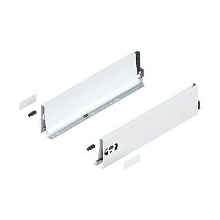 Bok szuflady TANDEMBOX,  wysokość K (115 mm),  dł.=450 mm,  lewy/prawy,  do     TANDEMBOX antaro,  do+biała*P/U: 1/6 (378K4502SA)   BLUM