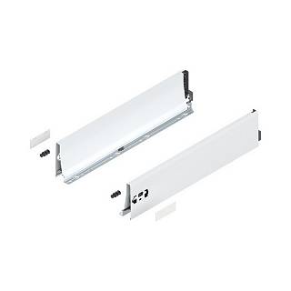 Bok szuflady TANDEMBOX,  wysokość K (115 mm),  dł.=500 mm,  lewy/prawy,  do     TANDEMBOX antaro,  do+biała*P/U: 1/6 (378K5002SA)   BLUM