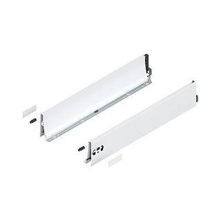 Bok szuflady TANDEMBOX,  wysokość K (115 mm),  dł.=600 mm,  lewy/prawy,  do     TANDEMBOX antaro,  do+biała*P/U: 1/6 (378K6002SA)   BLUM