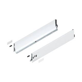Bok szuflady TANDEMBOX,  wysokość K (115 mm),  dł.=650 mm,  lewy/prawy,  do     TANDEMBOX antaro,  do+biała*P/U: 1/6 (378K6502SA)   BLUM