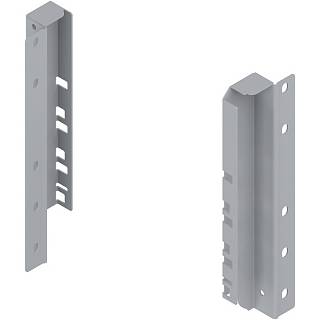 Uchwyt drewnianej ścianki tylnej TANDEMBOX,  wys. D (224 mm),  do szuflady     zlewozmywakowej,  prawy+lewy+R9006 szara*P/U: 25 (Z30D000S.22)   BLUM