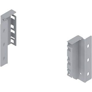Uchwyt drewnianej ścianki tylnej TANDEMBOX wys. K (1285 mm) prawy+lewy+R9006 szara*P/U: 25 (Z30K000S) BLUM