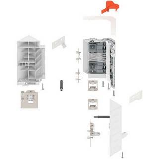 SYNCROMOTION Zestaw,  wysokość D+biała*P/U: 1 (Z33D00E0A6)   BLUM