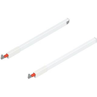 Reling podłużny TANDEMBOX (górny) do szuf. z wys. frontem dł.=450 mm lewy/prawy do TANDEMBOX antaro do+biała*P/U: 30 (ZRG.387RSICRE*R+L) BLUM