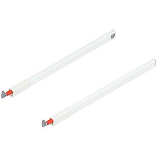 Reling podłużny TANDEMBOX (górny) do szuf. z wys. frontem dł.=500 mm lewy/prawy do TANDEMBOX antaro do+biała*P/U: 30 (ZRG.437RSICRE*R+L) BLUM