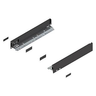 Bok szuf. LEGRABOX wys. N (66.5 mm) dł.=400 mm lewy/prawy do LEGRABOX pure+czarny mat*P/U: 1/5 (770N4002S) BLUM