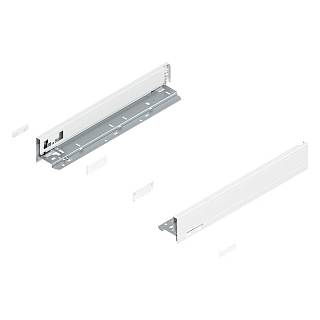 Bok szuf. LEGRABOX wys. N (66.5 mm) dł.=400 mm lewy/prawy do LEGRABOX pure+jedwabiście biały mat*P/U: 1/5 (770N4002S) BLUM
