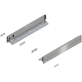 Bok szuflady LEGRABOX,  wysokość N (66.5 mm),  dł.=450 mm,  lewy/prawy,  do     LEGRABOX pure+inox-szczotk.-lakier.*P/U: 1/5 (770N4502I)   BLUM