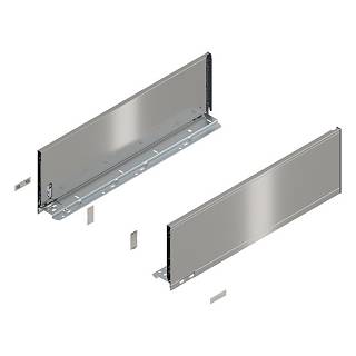 Bok szuf. LEGRABOX wys. M (90.5 mm) dł.=270 mm lewy/prawy do LEGRABOX pure+inox-szczotk.-lakier.*P/U: 1/5 (770M2702I) BLUM