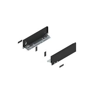 Bok szuflady LEGRABOX,  wysokość M (90.5 mm),  dł.=300 mm,  lewy/prawy,  do     LEGRABOX pure+czarny mat*P/U: 1/5 (770M3002S)   BLUM