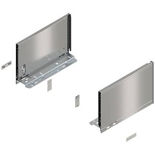 Bok szuflady LEGRABOX,  wysokość C (177 mm),  dł.=270 mm,  lewy/prawy,  do     LEGRABOX pure+inox-szczotk.-lakier.*P/U: 1/5 (770C2702I)   BLUM