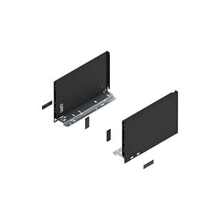 Bok szuflady LEGRABOX,  wysokość C (177 mm),  dł.=270 mm,  lewy/prawy,  do     LEGRABOX pure+czarny mat*P/U: 1/5 (770C2702S)   BLUM