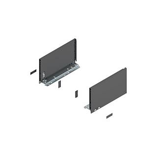 Bok szuflady LEGRABOX,  wysokość C (177 mm),  dł.=300 mm,  lewy/prawy,  do     LEGRABOX pure+antracyt mat*P/U: 1/5 (770C3002S)   BLUM