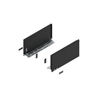 Bok szuflady LEGRABOX,  wysokość C (177 mm),  dł.=350 mm,  lewy/prawy,  do     LEGRABOX pure+czarny mat*P/U: 1/5 (770C3502S)   BLUM
