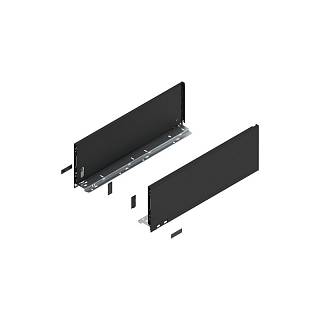 Bok szuflady LEGRABOX,  wysokość C (177 mm),  dł.=500 mm,  lewy/prawy,  do     LEGRABOX pure+czarny mat*P/U: 1/5 (770C5002S)   BLUM