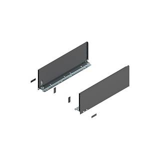 Bok szuflady LEGRABOX,  wysokość C (177 mm),  dł.=500 mm,  lewy/prawy,  do     LEGRABOX pure+antracyt mat*P/U: 1/5 (770C5002S)   BLUM