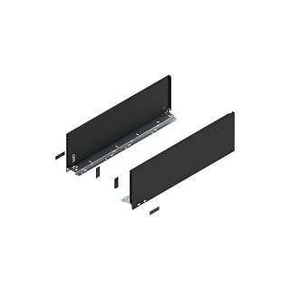 Bok szuflady LEGRABOX,  wysokość C (177 mm),  dł.=550 mm,  lewy/prawy,  do     LEGRABOX pure+czarny mat*P/U: 1/5 (770C5502S)   BLUM
