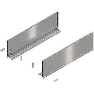 Bok szuflady LEGRABOX,  wysokość C (177 mm),  dł.=600 mm,  lewy/prawy,  do     LEGRABOX pure+inox-szczotk.-lakier.*P/U: 1/3 (770C6002I)   BLUM