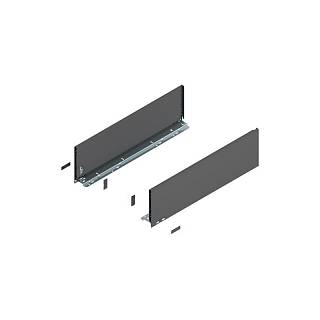 Bok szuflady LEGRABOX,  wysokość C (177 mm),  dł.=600 mm,  lewy/prawy,  do     LEGRABOX pure+antracyt mat*P/U: 1/3 (770C6002S)   BLUM